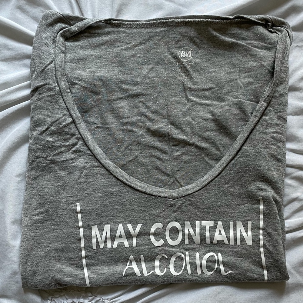 Gray Graphic t (Size S)